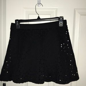 Bethany Mota black skirt